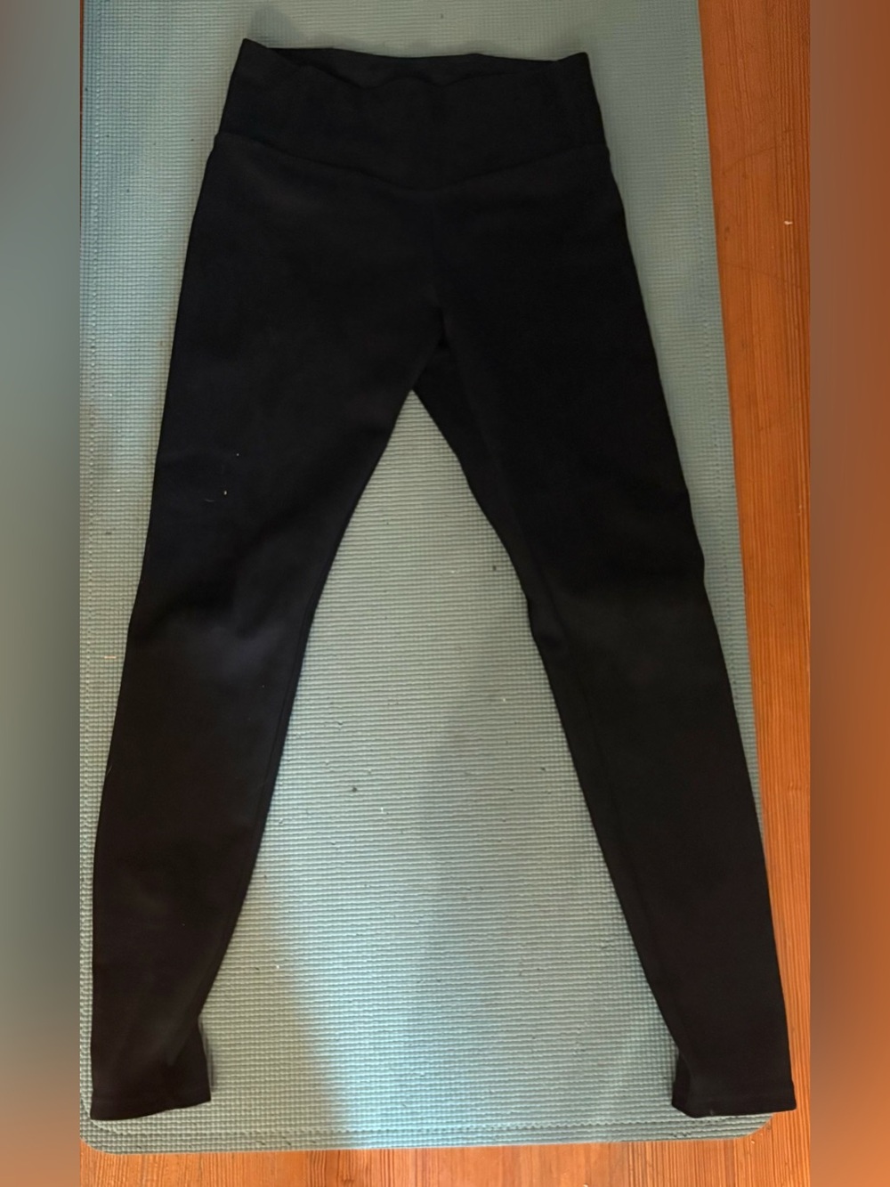 Tahari Black Women's pants - Tailored faux suede